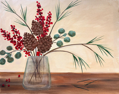 December 16 | Christmas Vase