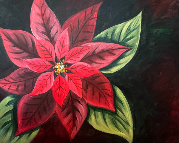 December 9 | Pretty Poinsettia